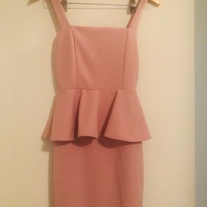 Dress. Rose ash color